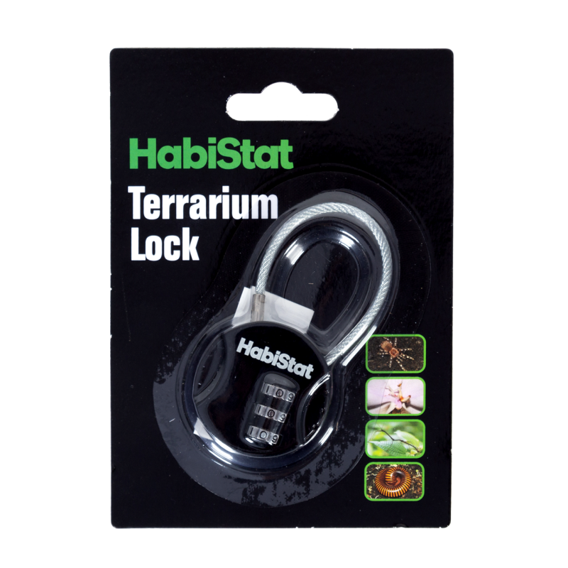 Serrure HabiStat pour terrarium coulissant: Sécurité pour reptiles et invertébrés