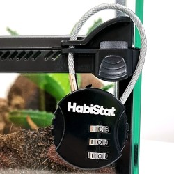 Serrure HabiStat pour terrarium coulissant: Sécurité pour reptiles et invertébrés
