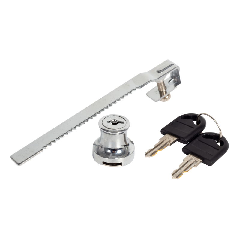 Serrure HabiStat 120 mm pour vivarium : Sécurité renforcée pour terrarium coulissant