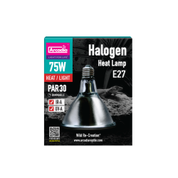 Lampe chauffante Arcadia 75W Halogene reptile terrarium Dundee Shop