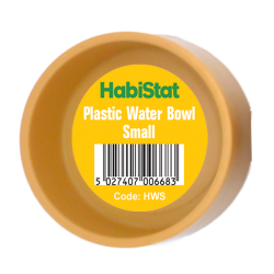 Bol à eau rond plastique reptile compact pas cher