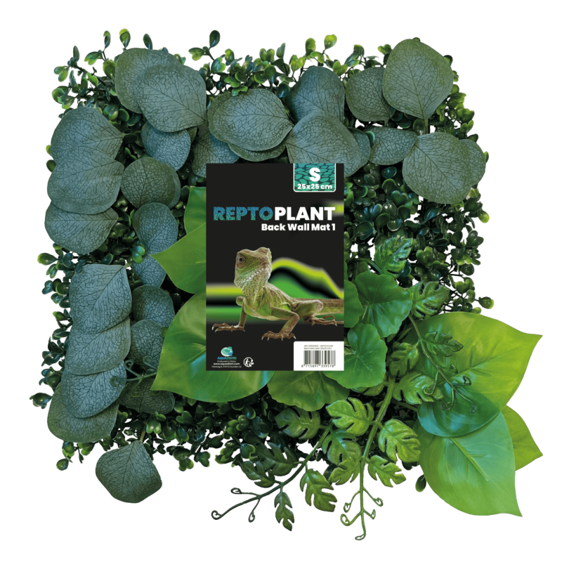 Repto Plant décor 25x25 cm fond végétal terrarium pas cher