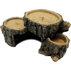 Repto deco triple trunk M  21.5x12.5x9.5cm