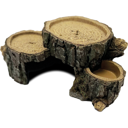 Repto deco triple trunk M  21.5x12.5x9.5cm