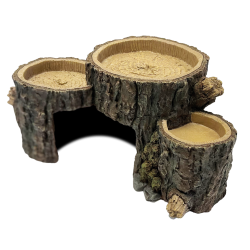 Repto deco triple trunk L 28x16x13cm