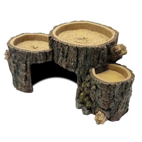 Repto deco triple trunk L 28x16x13cm