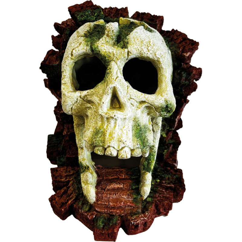Repto deco gorilla skull  18x15x17cm