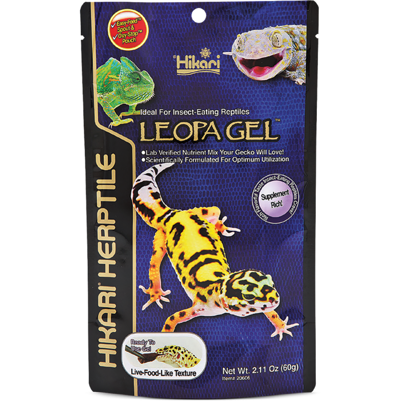 Nourriture pour gecko léopard Hikari Leopa Gel 60 g vente
